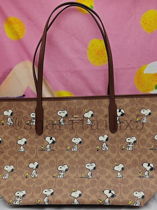 Coach Handbags - ✨✨Coach X Peanuts tote bag Snoopy
